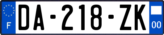 DA-218-ZK