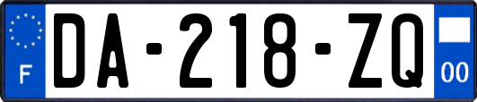 DA-218-ZQ