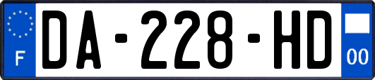 DA-228-HD