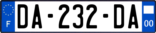 DA-232-DA