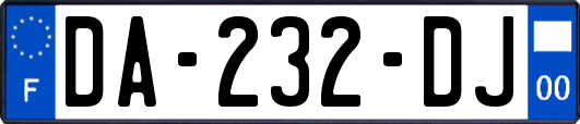DA-232-DJ