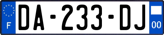 DA-233-DJ