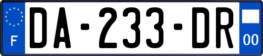 DA-233-DR