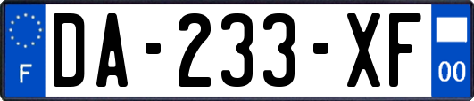 DA-233-XF