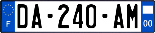 DA-240-AM