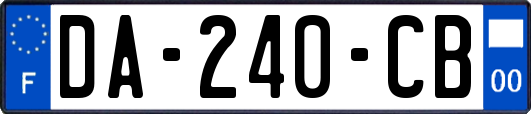 DA-240-CB