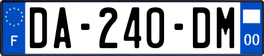 DA-240-DM