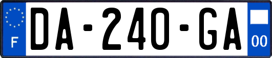 DA-240-GA
