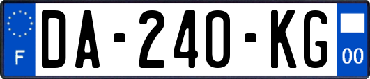 DA-240-KG