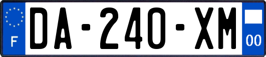 DA-240-XM