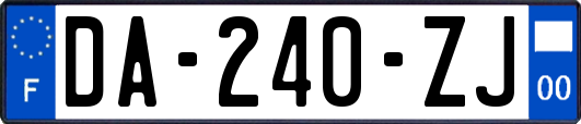 DA-240-ZJ