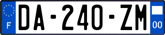 DA-240-ZM