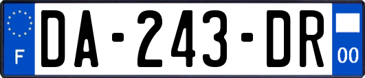 DA-243-DR