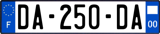 DA-250-DA