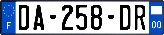 DA-258-DR