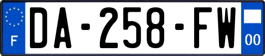 DA-258-FW