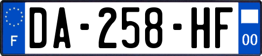 DA-258-HF