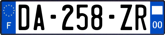 DA-258-ZR