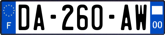 DA-260-AW