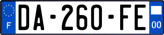 DA-260-FE