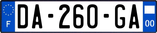 DA-260-GA