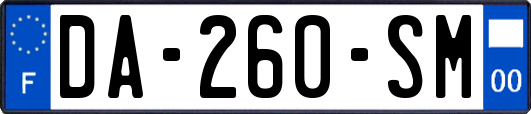 DA-260-SM