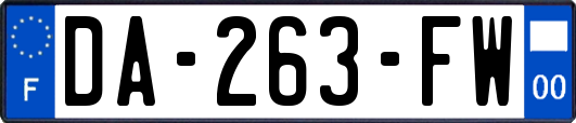 DA-263-FW