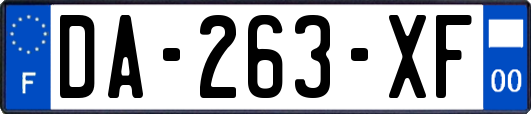 DA-263-XF