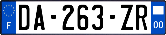 DA-263-ZR