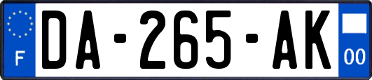 DA-265-AK