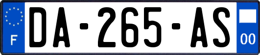 DA-265-AS