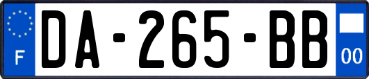 DA-265-BB