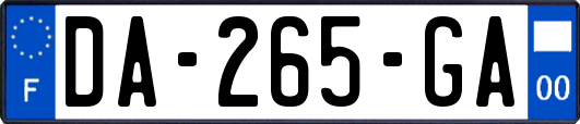 DA-265-GA