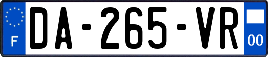 DA-265-VR