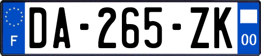 DA-265-ZK