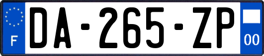 DA-265-ZP