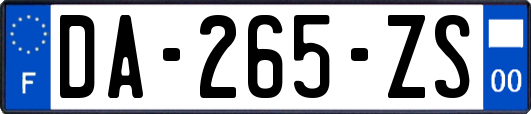 DA-265-ZS