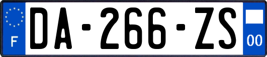 DA-266-ZS