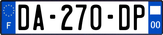 DA-270-DP