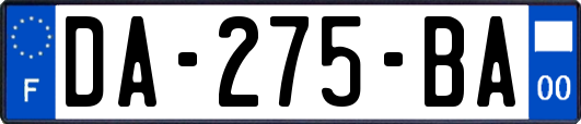 DA-275-BA