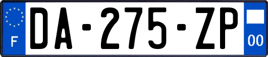 DA-275-ZP