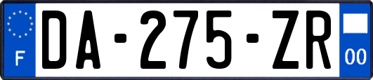 DA-275-ZR