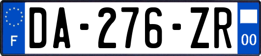 DA-276-ZR