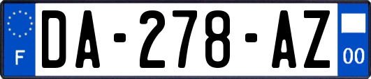 DA-278-AZ