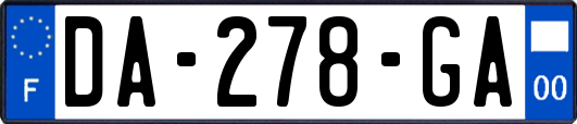 DA-278-GA