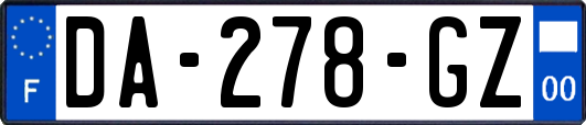 DA-278-GZ