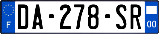 DA-278-SR