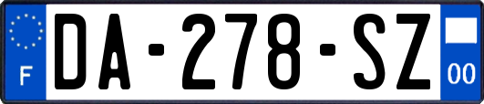 DA-278-SZ