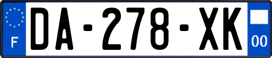 DA-278-XK