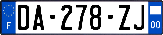 DA-278-ZJ